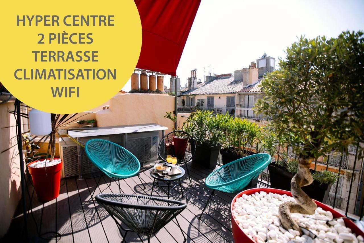 Duplex Avec Terrasse - Hyper-Centre De Toulon Apartment Екстериор снимка